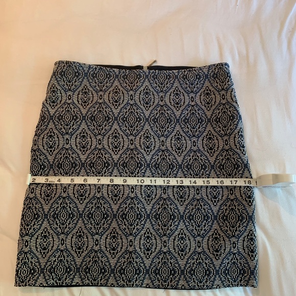 Mango Tribal Print Textured Mini Skirt M - Picture 2 of 6